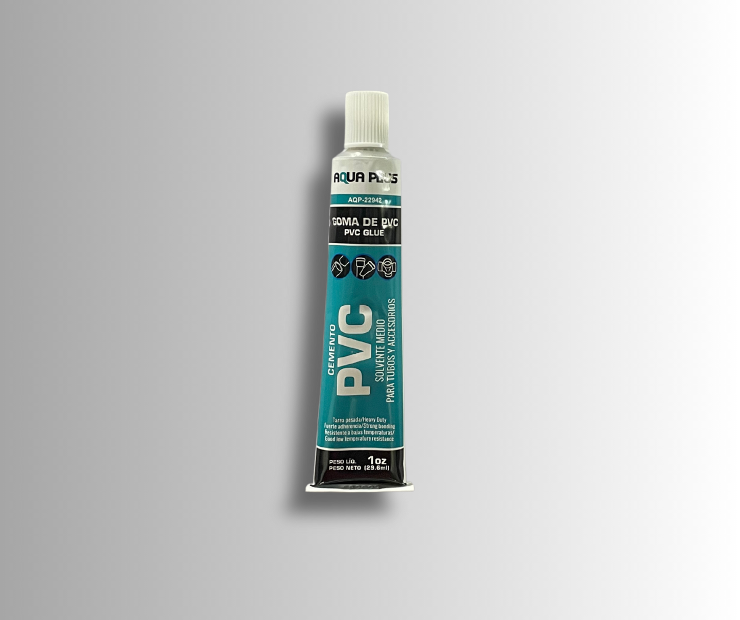 Aqua Plus. Pega PVC tubo 28gr
