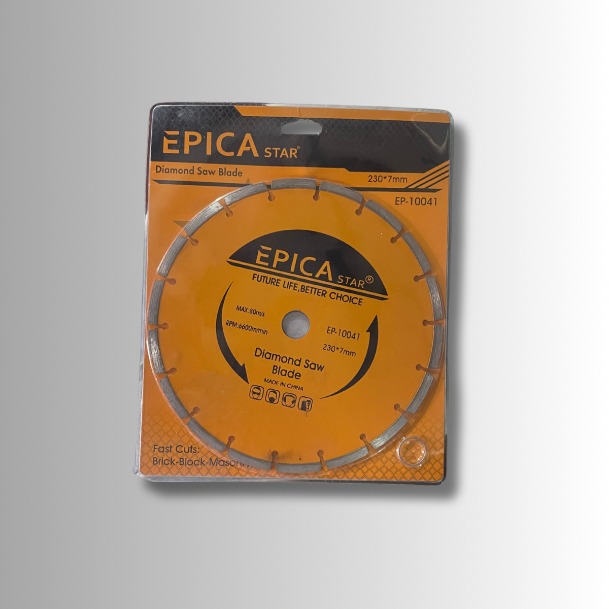 EPICA. Disco de corte segmentado 9”.