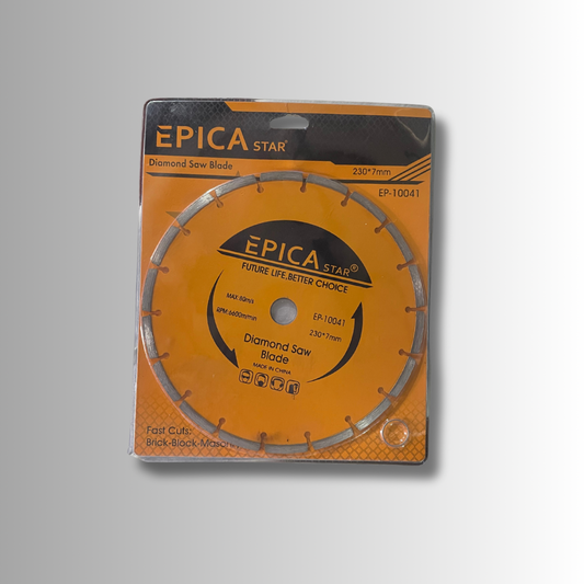 EPICA. Disco de corte segmentado 9”.