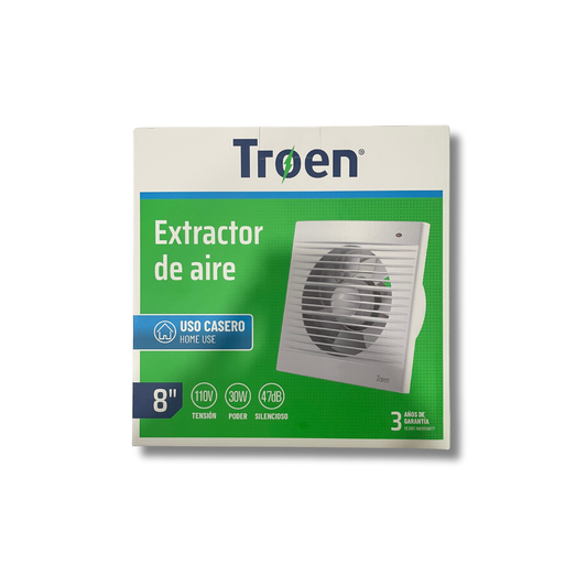 TROEN. Extractor de aire 8”